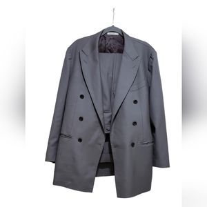 SUITSUPPLY GRAY SLIM SUIT